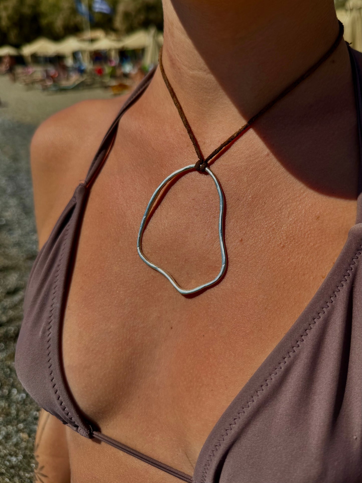 Big charm necklace