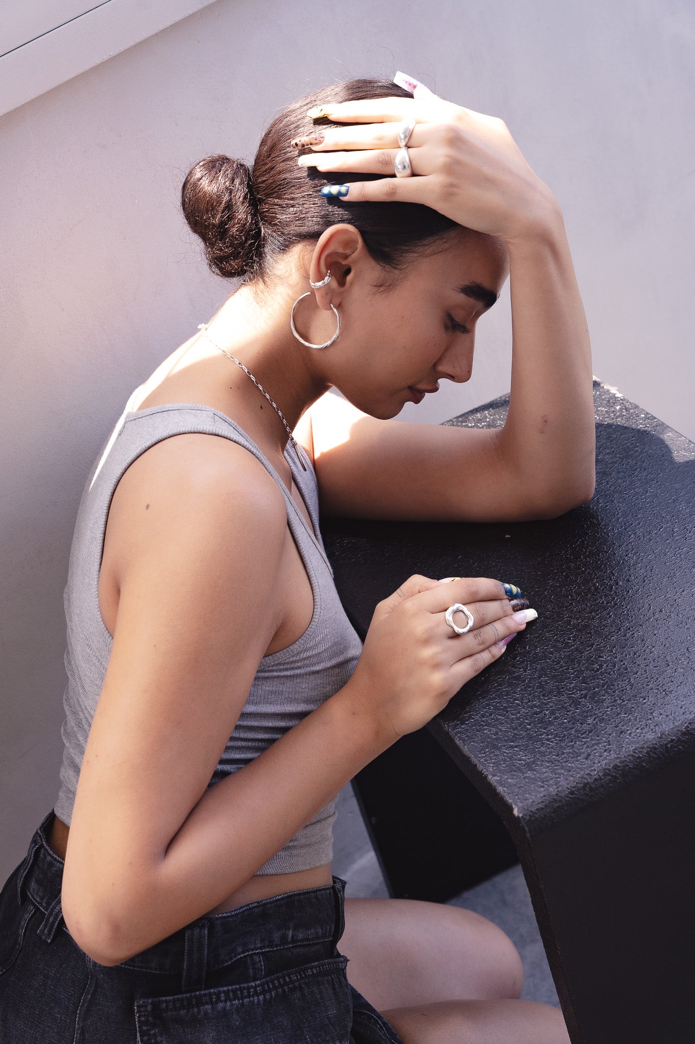 Twisted earring
