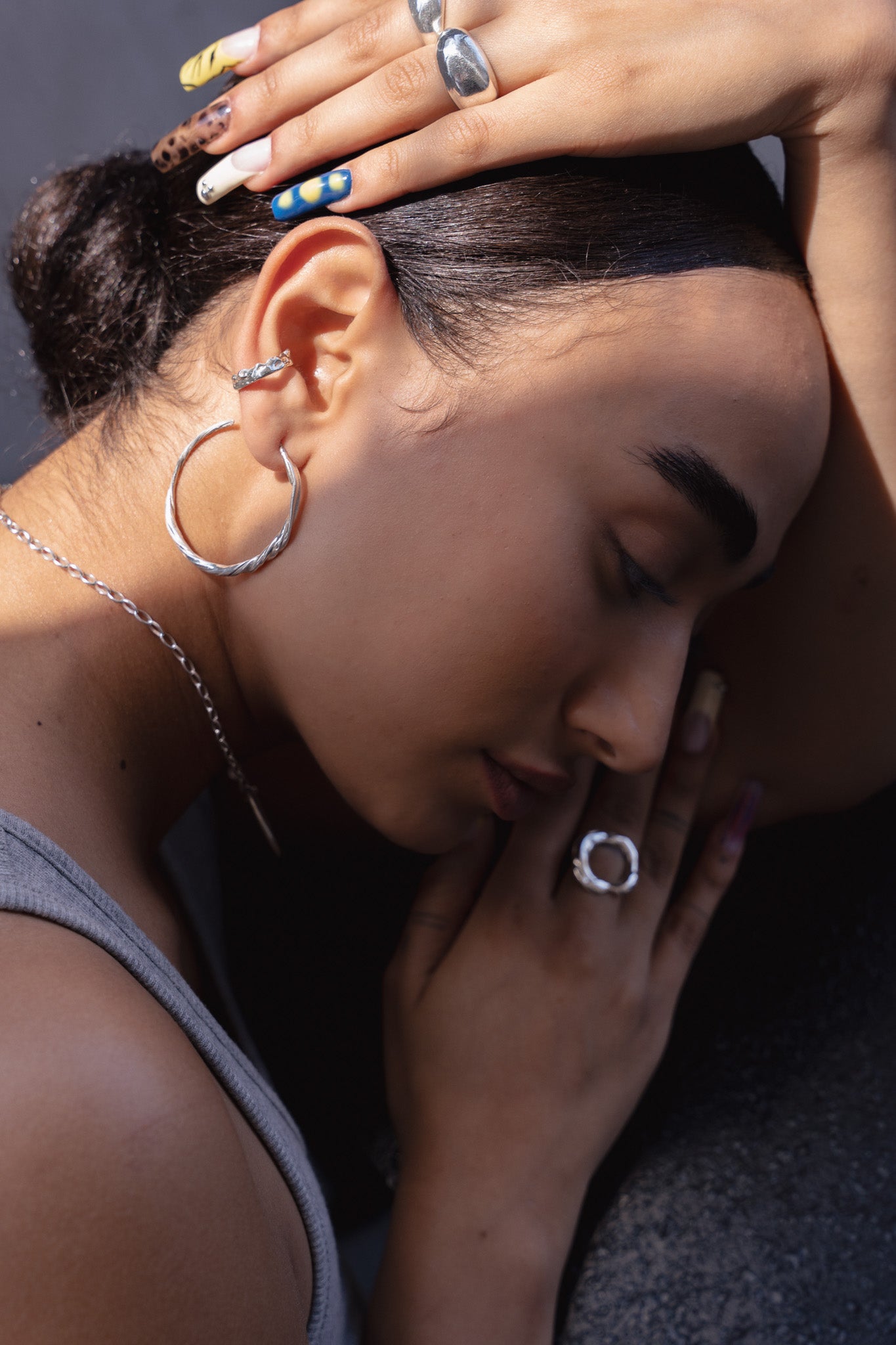 Twisted earring