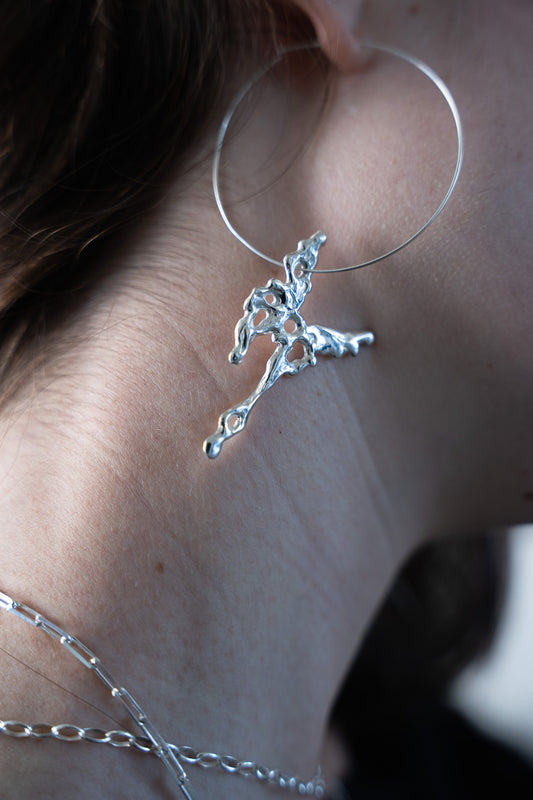 Butterfly earring